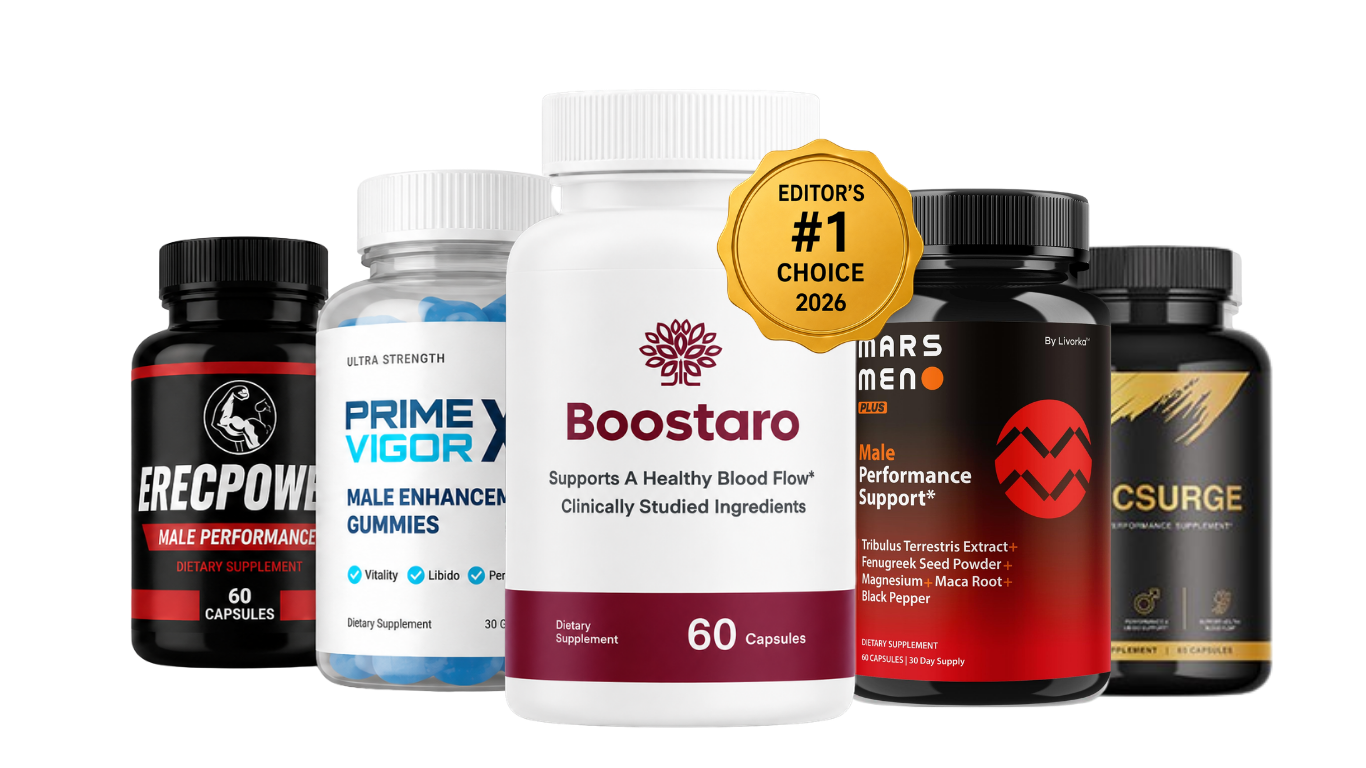 Top 5 Male Enhancement Supplements